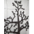 Drzewo - wieszak dekoracyjny (czarny MDF)